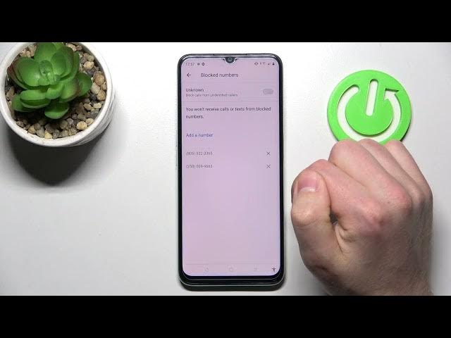 Video thumbnail for Realme Narzo 50A Prime - How To Unblock Numbers
