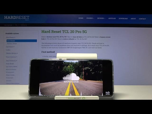 Video thumbnail for Speaker Sound Quality Test TCL 20 Pro 5G