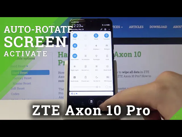 Video thumbnail for How to Enable Automatic Screen Rotation in ZTE Axon 10 Pro - Switch On Auto Rotate