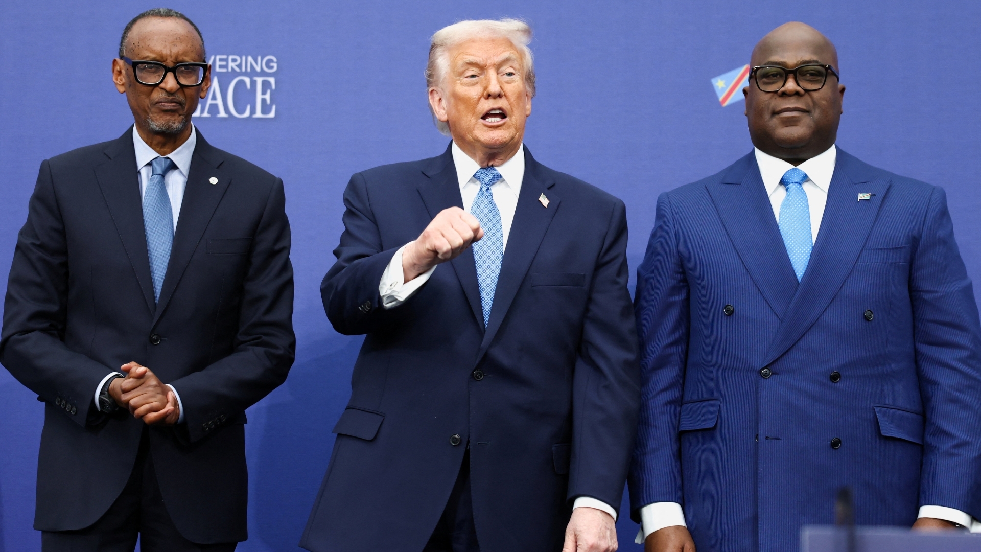 Video thumbnail for DR Congo-Rwanda peace deal: Leaders sign accord alongside US in Washington DC