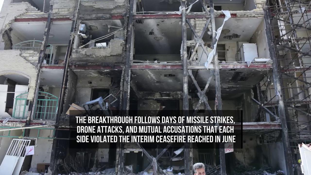 Video thumbnail for U.S. and Iran Agree to Pause Fighting and Resume Talks.