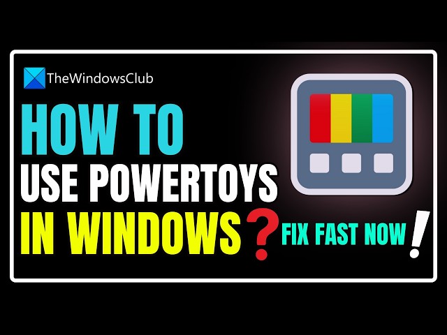 Video thumbnail for How to use PowerToys in Windows 11
