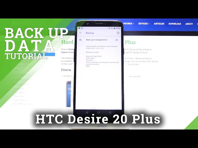 Video thumbnail for How to Use Google Backup on HTC Desire 12 Plus – Create Backup Account