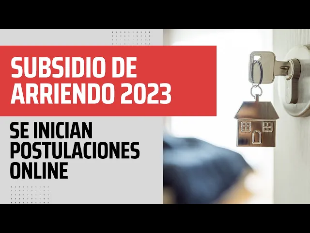 Video thumbnail for Subsidio de Arriendo 2023: Abiertas las postulaciones en línea.