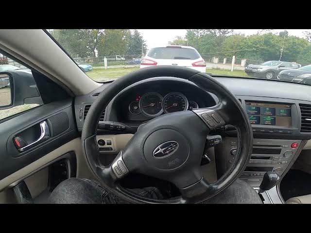 Video thumbnail for How to Enable or Disable Position Lights in Subaru Outback III ( 2005 – 2009 )