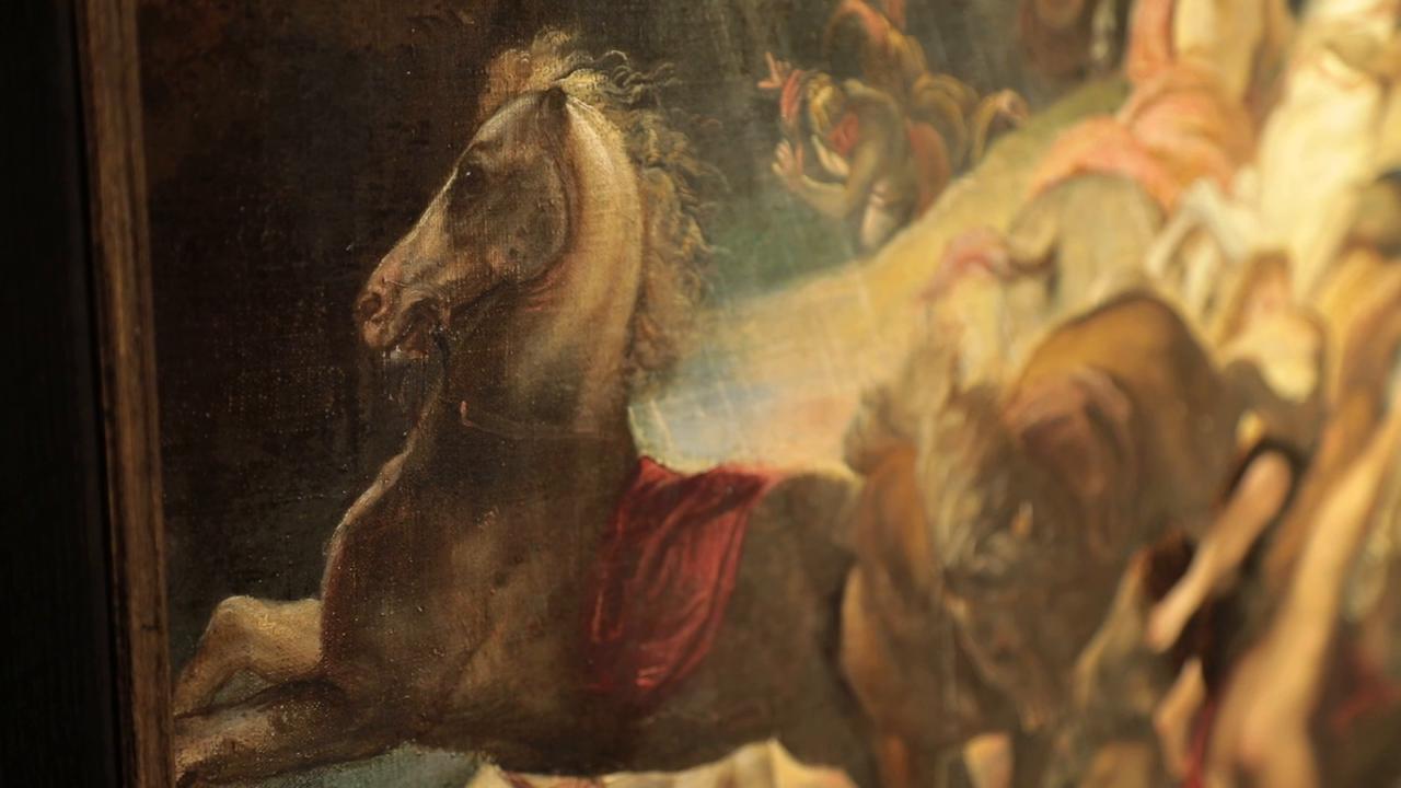 Video thumbnail for France: Million-dollar masterpieces by Rubens, Messina on display ahead of Paris auction.