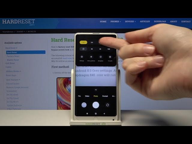 Video thumbnail for How to Change Camera Aspect Ratio in XIAOMI Mi Mix 2S – Adjust Camera Camera Features