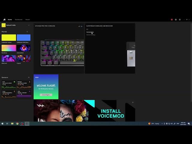 Video thumbnail for How To Pair Corsiar K70 Mini With Wireless Receiver