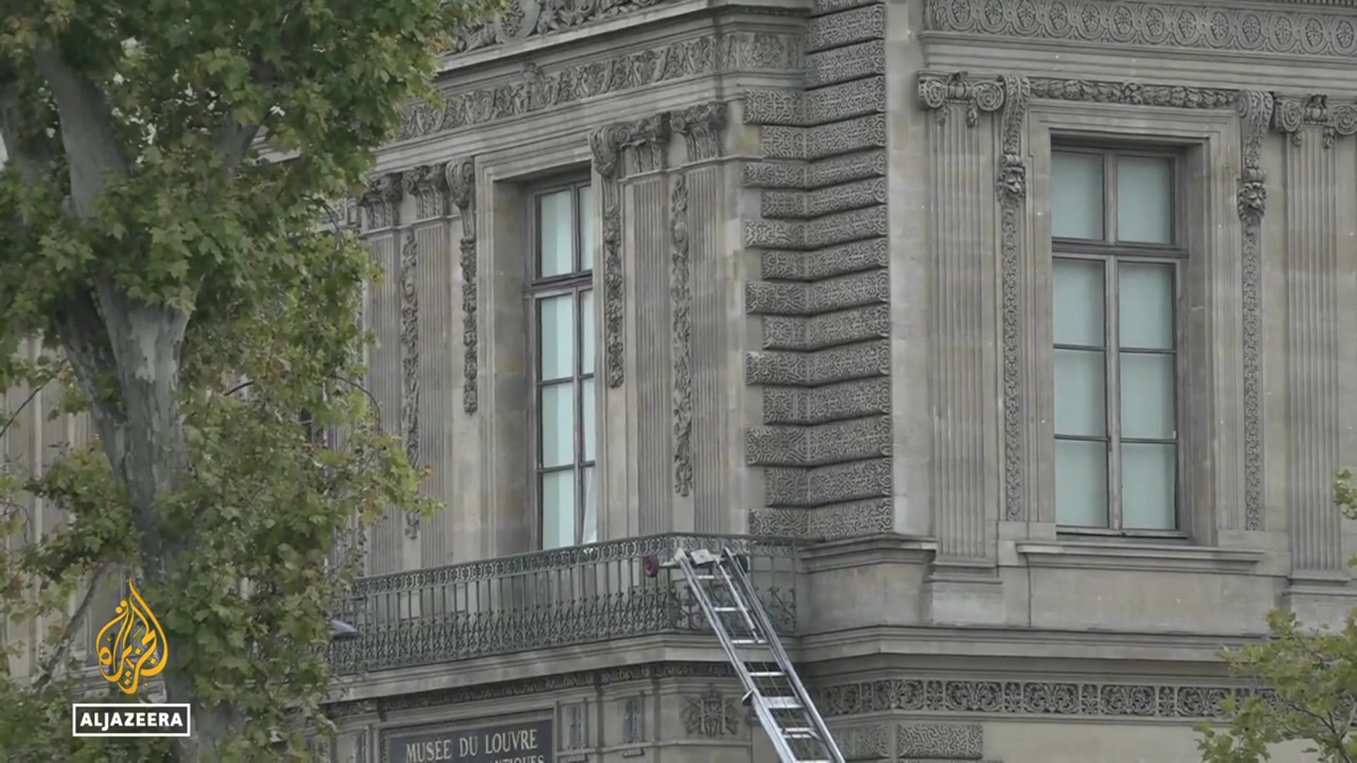 'Video thumbnail for ‘Priceless’ jewels stolen from France’s Louvre Museum in four-minute heist'
