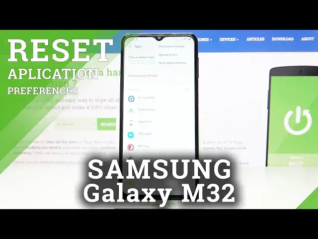 'Video thumbnail for How to Restore App Preferences on SAMSUNG Galaxy M32 – Default App Preferences'