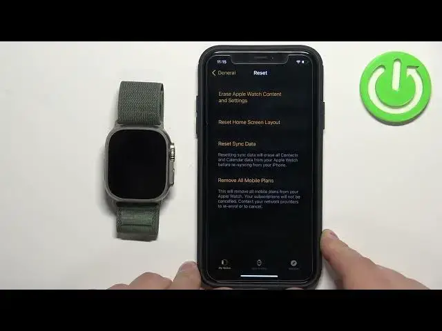 'Video thumbnail for How to Factory Reset Apple Watch ULTRA with Apple Watch App - Erase Apple Watch Content'