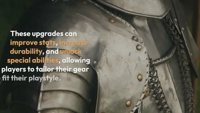 Video thumbnail for Upgrading Weapons And Armor