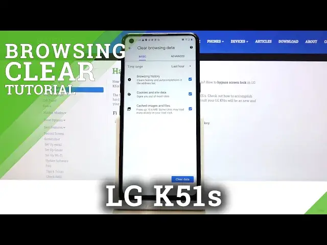 Video thumbnail for How to Delete the History Browser in LG K51s – Wipe Browser History