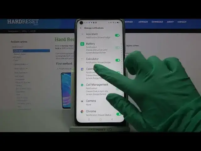 'Video thumbnail for How to Manage App Notifications in OPPO A74 5G – Turn On / Off App Notifications'