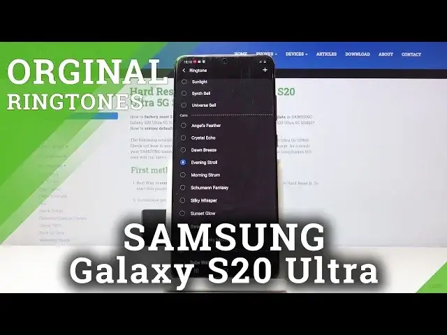 Video thumbnail for How to Change Ringtones in Samsung Galaxy S20 Ultra – Discover All Available Ringtones