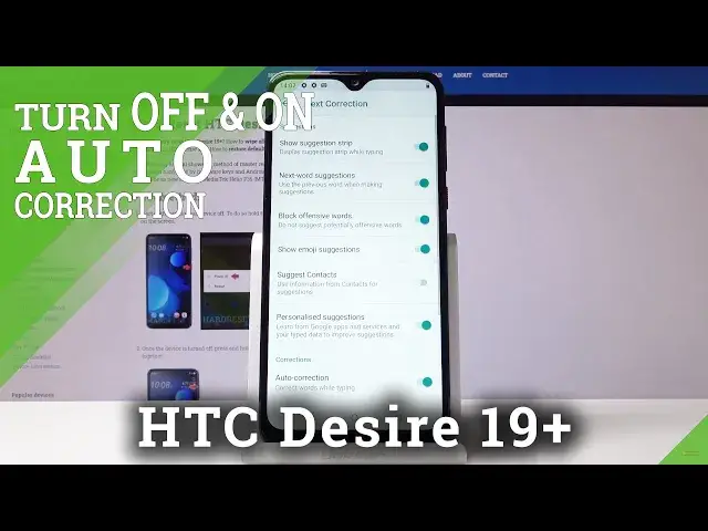 Video thumbnail for How to Enable Text Correction in HTC Desire 19+ | Activate Auto-Correction Feature