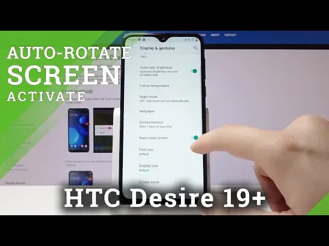 'Video thumbnail for How to Activate Auto Rotation in HTC Desire 19+ | Automatic Rotation Feature'