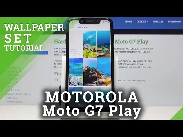 'Video thumbnail for How to Change Wallpaper in MOTOROLA Moto G7 Play - Update Desktop'
