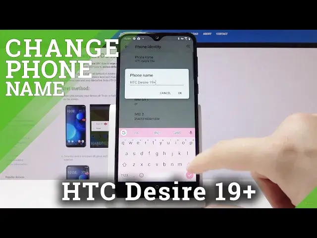 Video thumbnail for How to Change Device Name in HTC Desire 19+ | Rename Android Smartphone