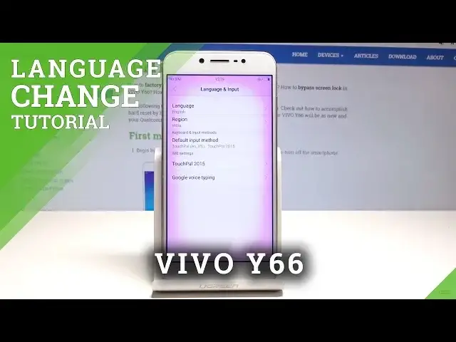 Video thumbnail for How to Change Language in VIVO Y66 - List of Language