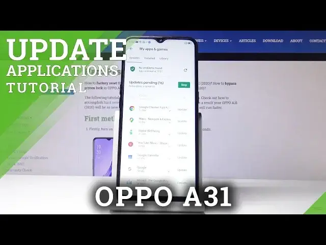 Video thumbnail for How to Download Newest App Version in OPPO A31 2020 - Update Apps