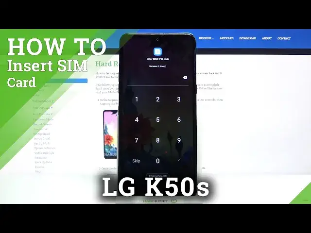 Video thumbnail for How to Insert SIM Card in LG K50s – Find SIM Slot