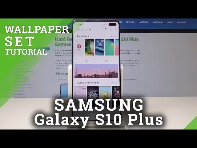 Video thumbnail for How to Change Wallpaper in Samsung Galaxy S10 Plus – Update Home & Lock Screen