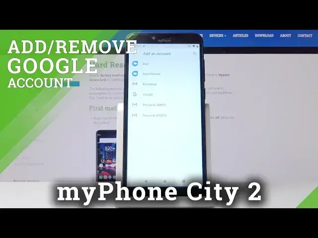 'Video thumbnail for How to Add Google Account in myPhone City 2 – Remove Google User'