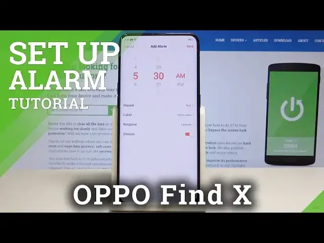 Video thumbnail for How to Set Up Alarm in Oppo Find X - Oppo Alarm Settings