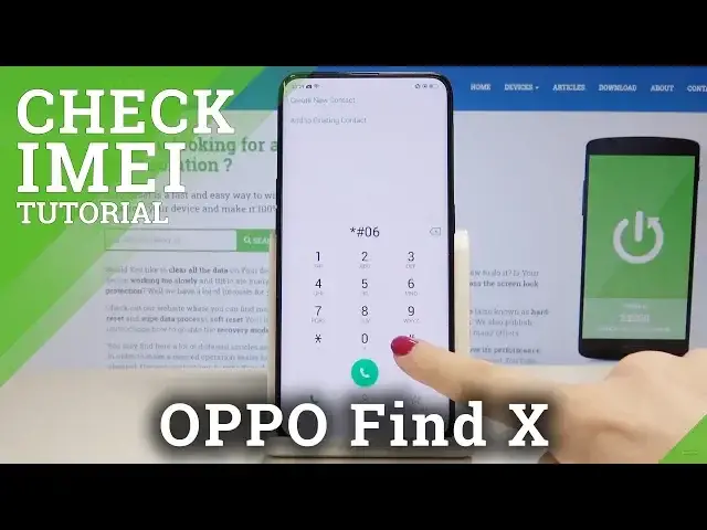 'Video thumbnail for How to Find IMEI & Serial Number in Oppo Find X - IMEI & SN Checkup'