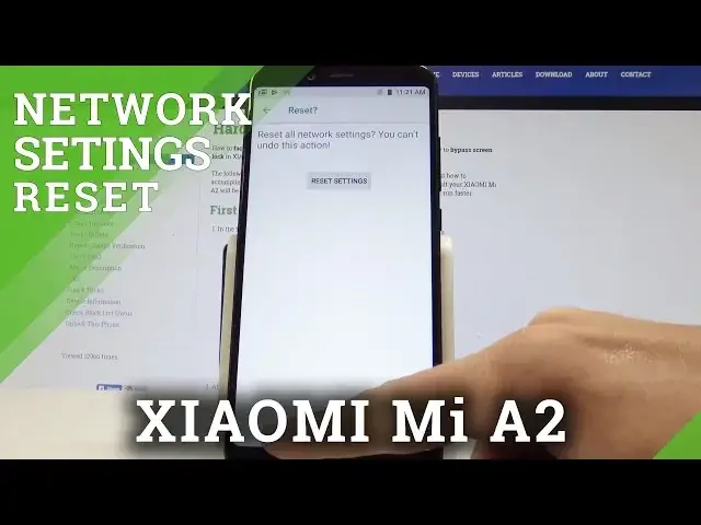 Video thumbnail for How to Reset Network Settings in XIAOMI Mi A2 - Restore Network