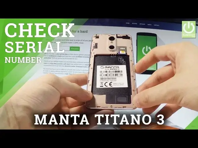 'Video thumbnail for Check Serial Number in MANTA Titano 3 - Status Information'