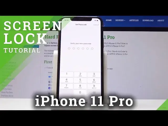 'Video thumbnail for How to Add Password in iPhone 11 Pro - Set Up Screen Lock'