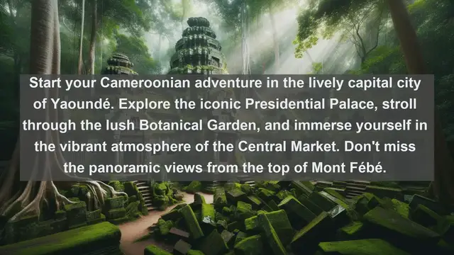 Video thumbnail for Explore the Beauty of Cameroon: Top 10 Cities to Visit