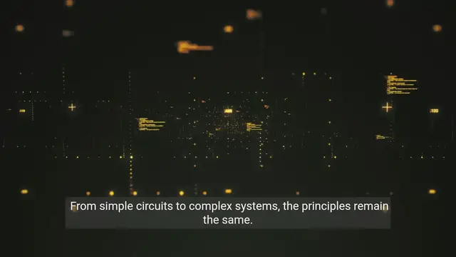 Video thumbnail for Understanding Electrical Circuits and Systems