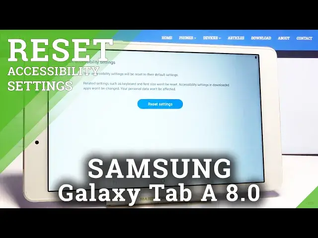 'Video thumbnail for How to Reset Accessibility Settings in SAMSUNG Galaxy Tab A 8.0’’ – Default Accessibility'