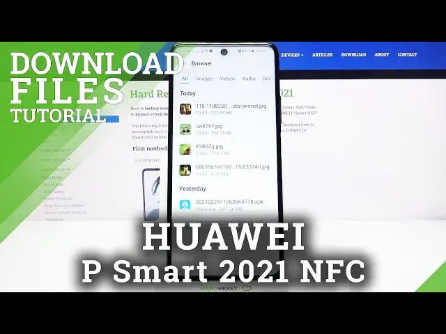 'Video thumbnail for Huawei P Smart 2021 NFC - Find Downloaded Files'
