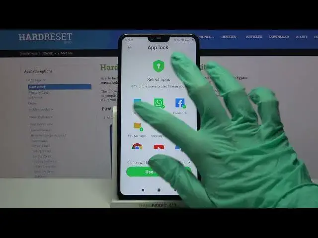 'Video thumbnail for How to Lock Apps in XIAOMI Mi 8 Lite – Set Password on Apps'