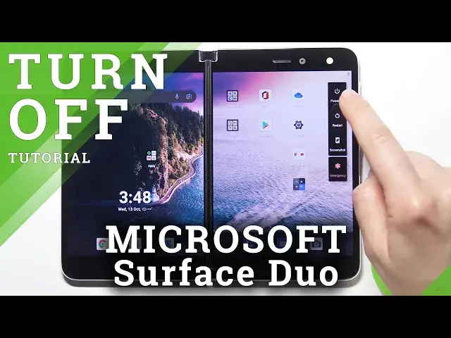 'Video thumbnail for How to Switch Off MICROSOFT Surface Duo - Shut Down Device'