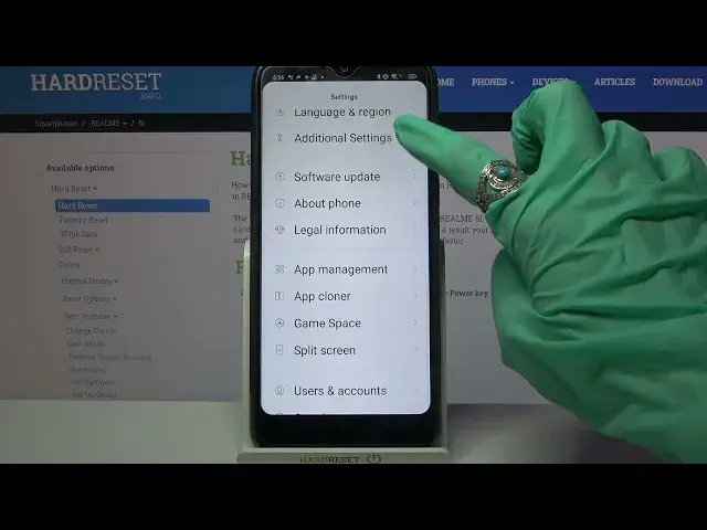 'Video thumbnail for How to Activate High Contrast Text on REALME 6i – Display Settings'