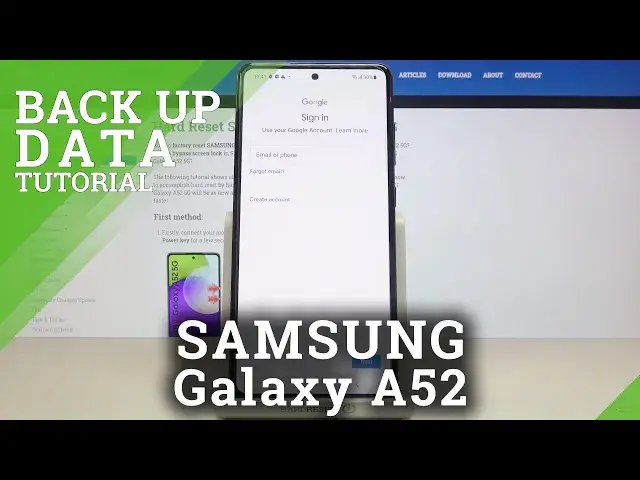 Video thumbnail for How to Enable Google Backup in SAMSUNG Galaxy A52 – Backup Data
