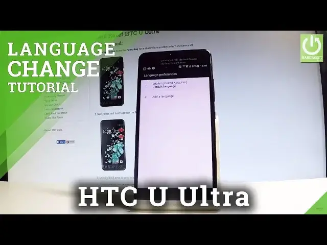 'Video thumbnail for How to Change Language on HTC U Ultra - Set Up Language'