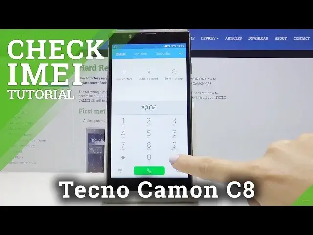 'Video thumbnail for How to Find IMEI in Tecno Camon C8 - Check Out IMEI & Serial Number'