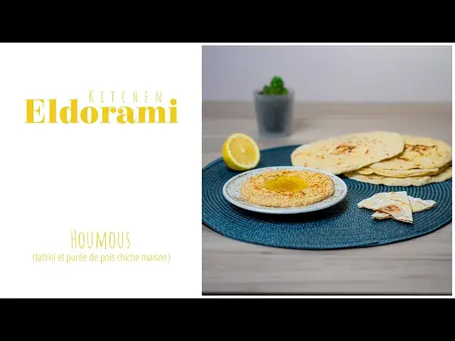 'Video thumbnail for Recette de houmous rapide et onctueux | Préparation du tahini et de la purée de pois chiche maison'