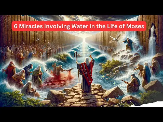Video thumbnail for 6 Miracles Involving Water in the Life of Moses