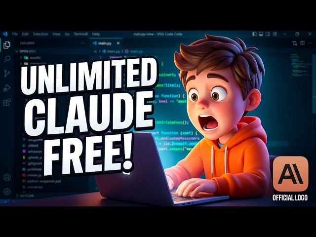 Video thumbnail for 🤯 FREE UNLIMITED Claude Code (No NVIDIA NIM, No Ollama!) [NEW Alternative] Websites & Apps LIFETIME