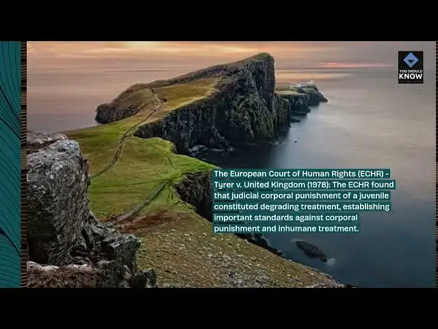 Video thumbnail for Top 10 Legal Cases That Set Precedents in Human Rights