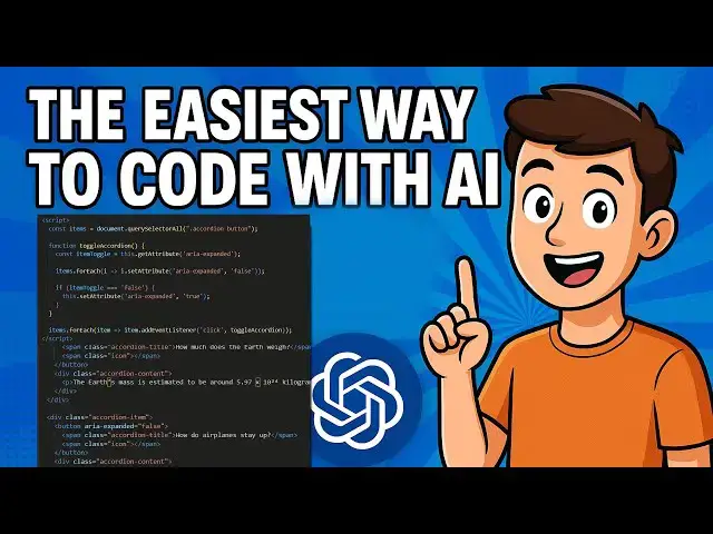 'Video thumbnail for The Easiest Way to Code with AI - AI Programming for Beginners!'
