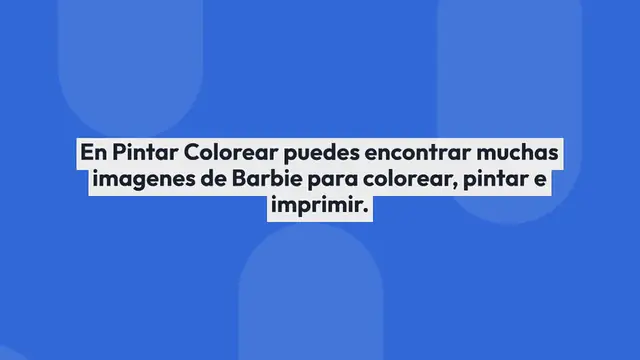 Video thumbnail for Imagenes de Barbie para colorear