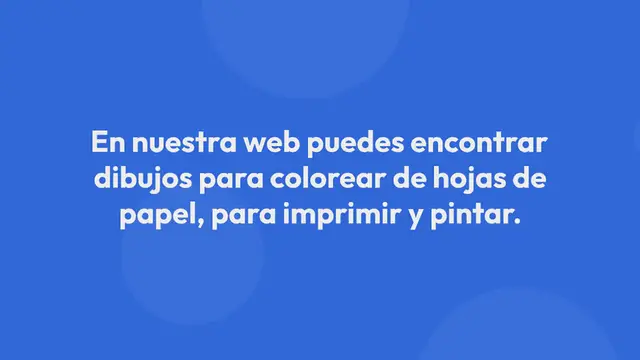 Video thumbnail for Dibujos para colorear de hojas de papel